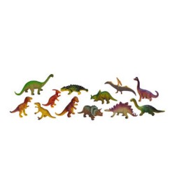 12 figuras de Dinosaurios Miniland 25610