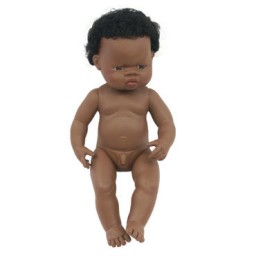 Muñeco niño africano Miniland 31053