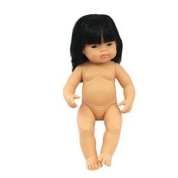 Muñeco niña asiatica Miniland 31056