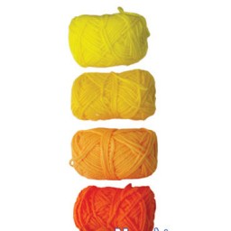 4 ovillos lana tonos amarilloss Niefenver 1100105