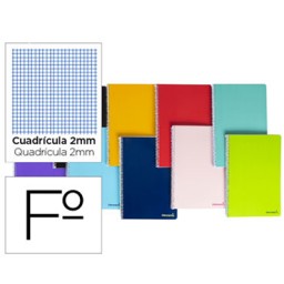 Cuaderno Smart Folio milimetrado 2mm. Liderpapel 08242