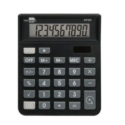Calculadora sobremesa XF20 negra Liderpapel 163485