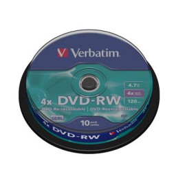 SP10 DVD-RW 4,7GB 4X Verbatim 43552